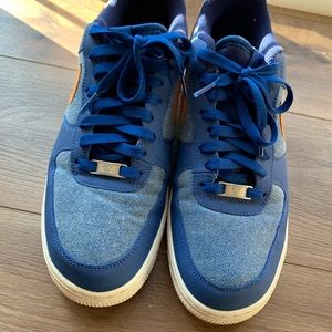 Nike Air Force 1 Low Storm Blue Denim, size US10
